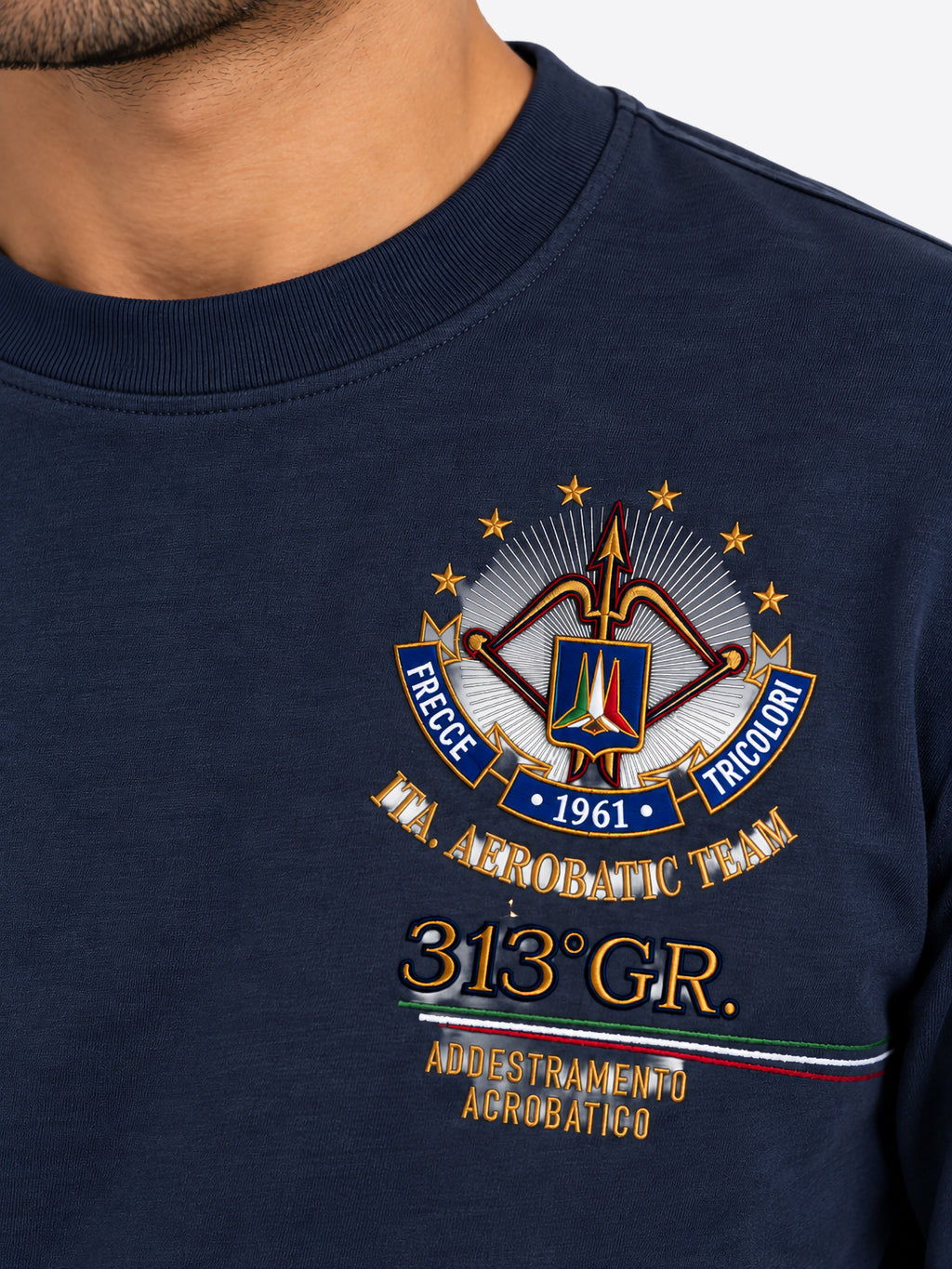 Long-shirt AERONAUTICA MILITARE da Uomo - TS257308184 BLU