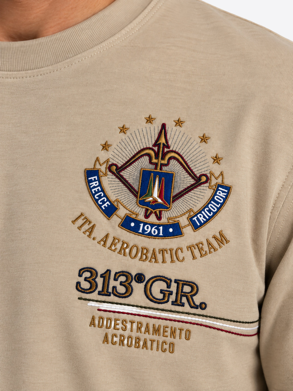 Long-shirt AERONAUTICA MILITARE da Uomo - TS257357646 SABBIA