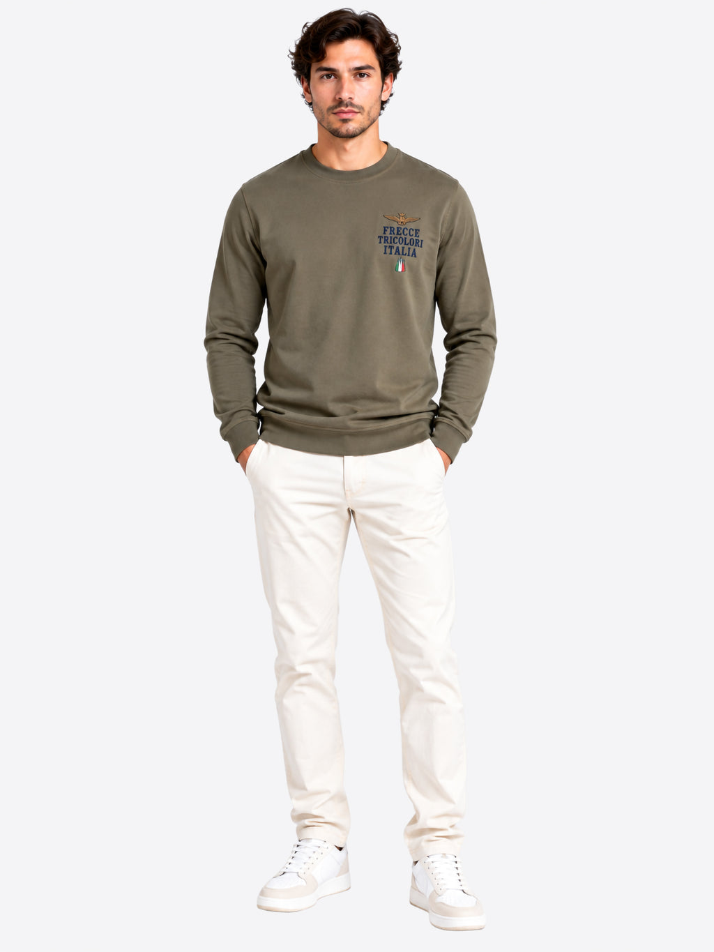 Long-shirt AERONAUTICA MILITARE da Uomo -TS257407309 VERDE