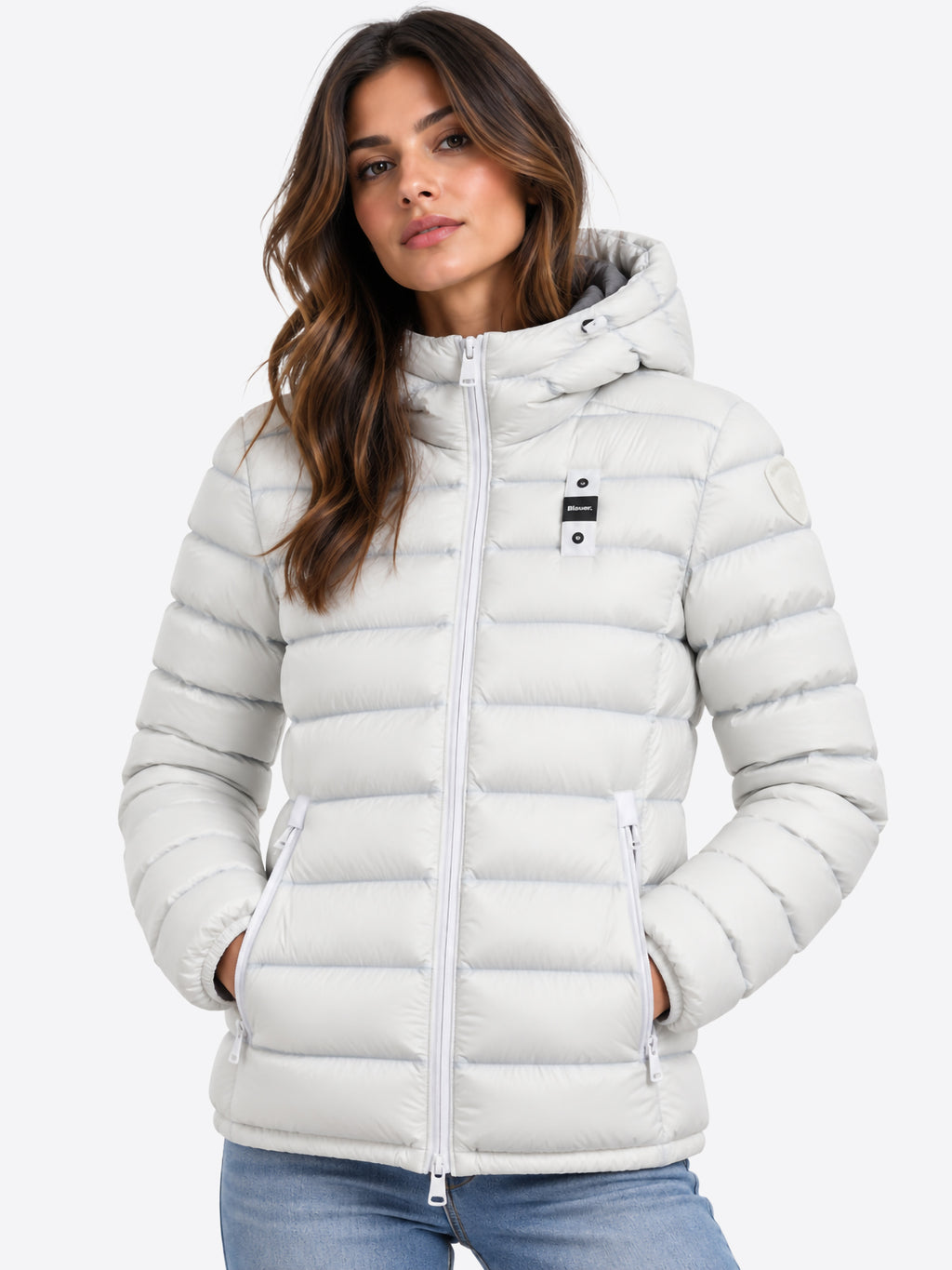 Piumino BLAUER da Uomo - bianco BLDC02221100 BIANCO