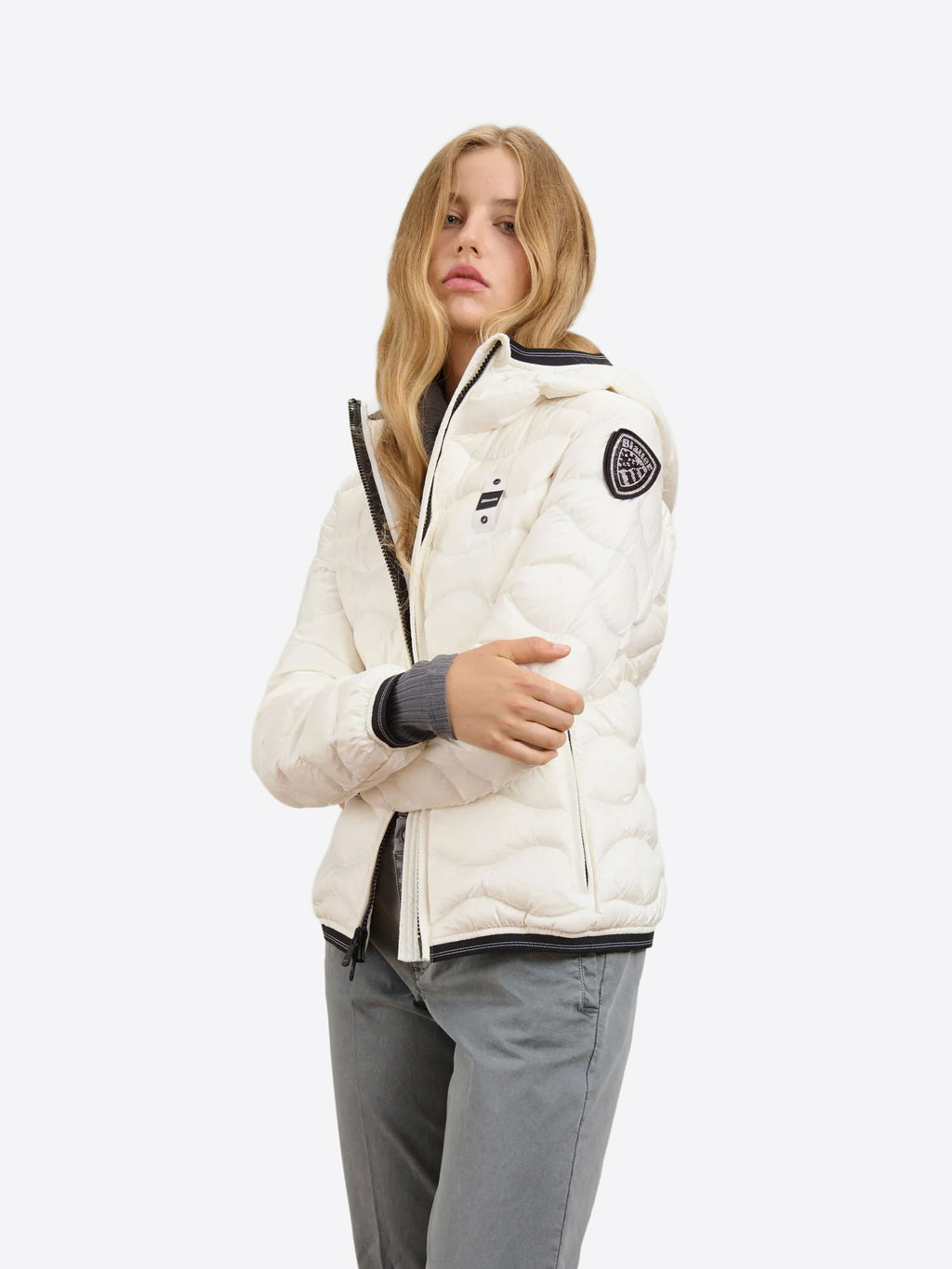 Piumino BLAUER da Donna - bianco BLDC03033100 BIANCO