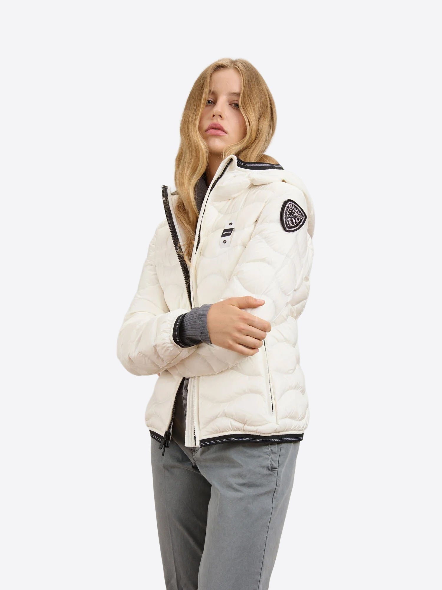 Piumino BLAUER da Donna - bianco BLDC03033100 BIANCO