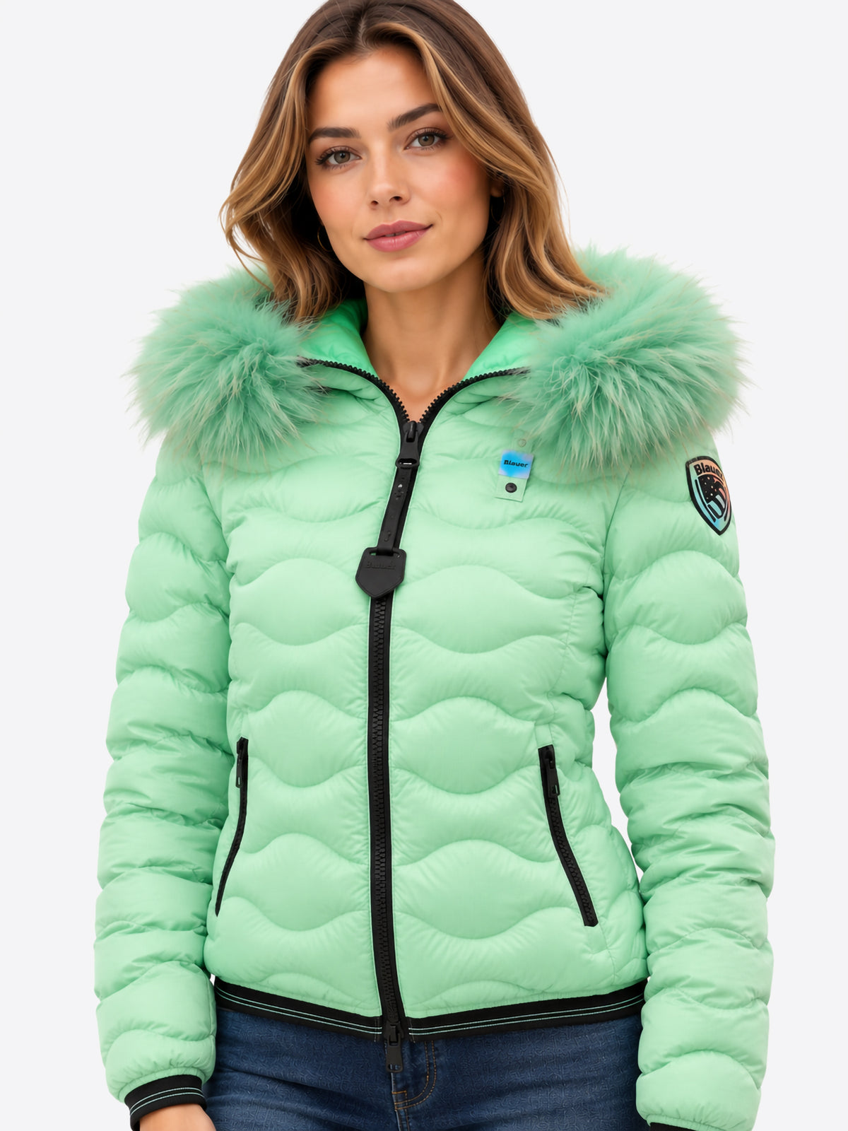Piumino BLAUER da Donna - verde BLDC03188733 VERDEMENTA