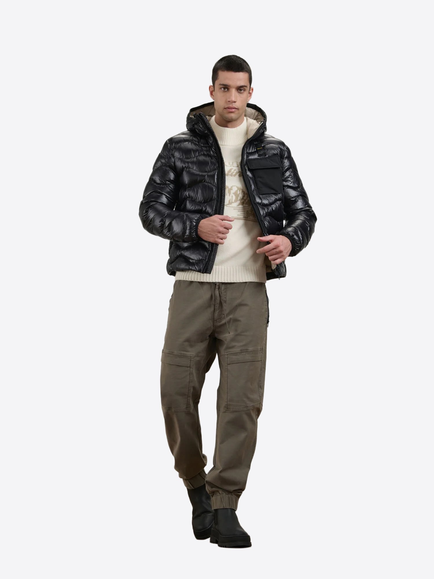Piumino BLAUER da Uomo - nero BLUC02053999 NERO