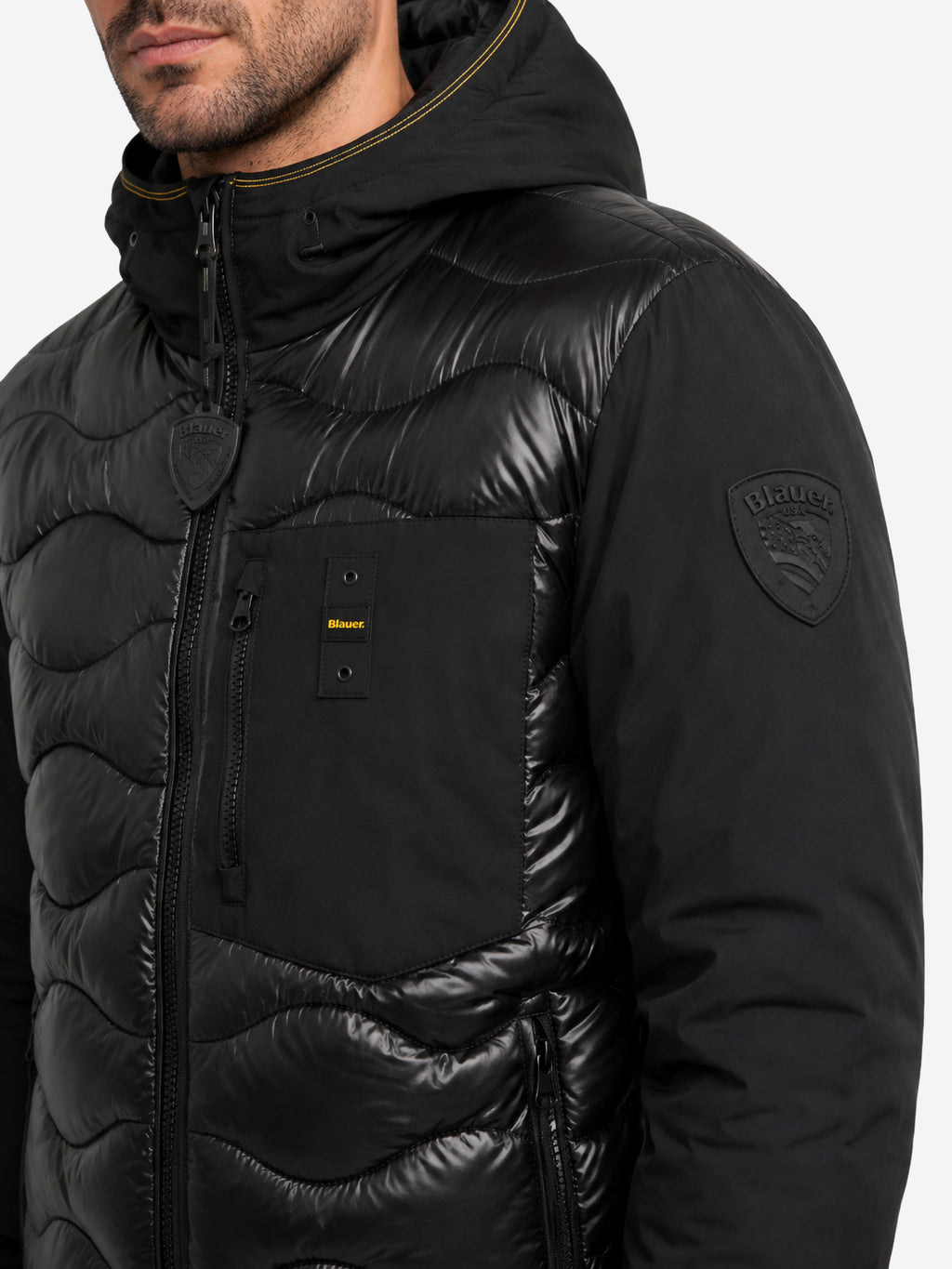 Piumino BLAUER da Uomo - nero BLUC08068999 NERO