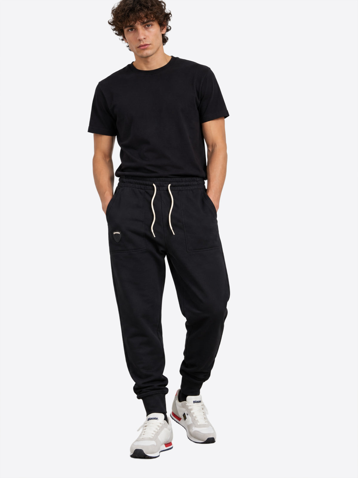Pantalone Tuta BLAUER da Uomo - nero BLUP01319999 NERO