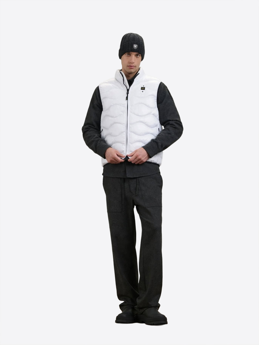 Piumino BLAUER da Uomo - bianco BLUX020555958100 BIANCO