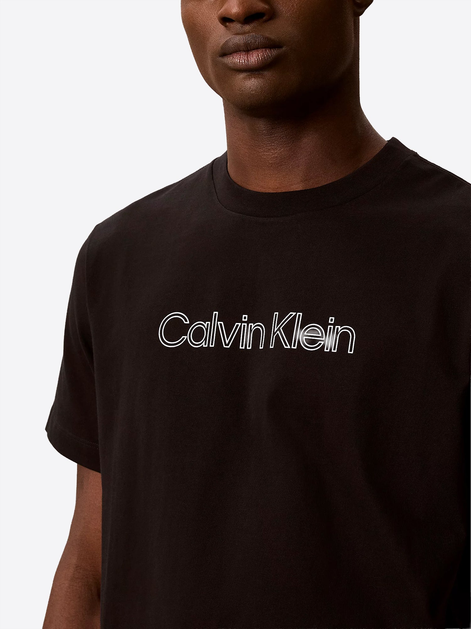 T-shirt CALVIN KLEIN da Uomo - nero LV04LG812GUB1