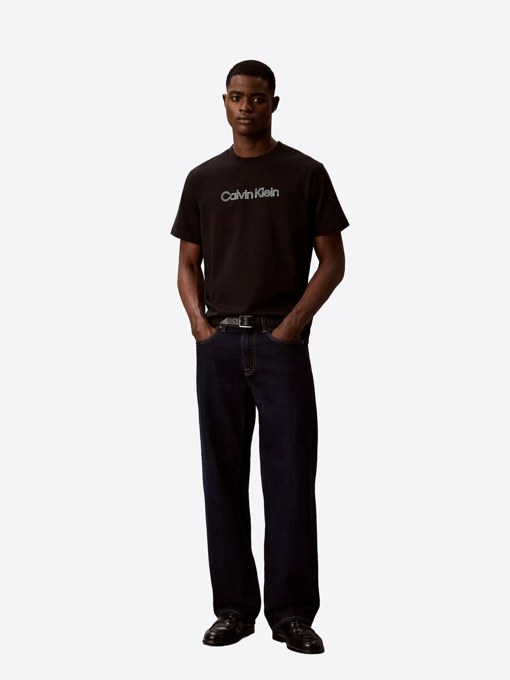 T-shirt CALVIN KLEIN da Uomo - nero LV04LG812GUB1