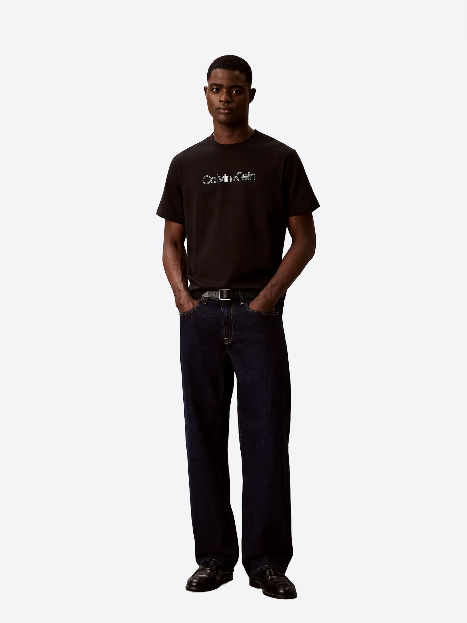 T-shirt CALVIN KLEIN da Uomo - nero LV04LG812GUB1