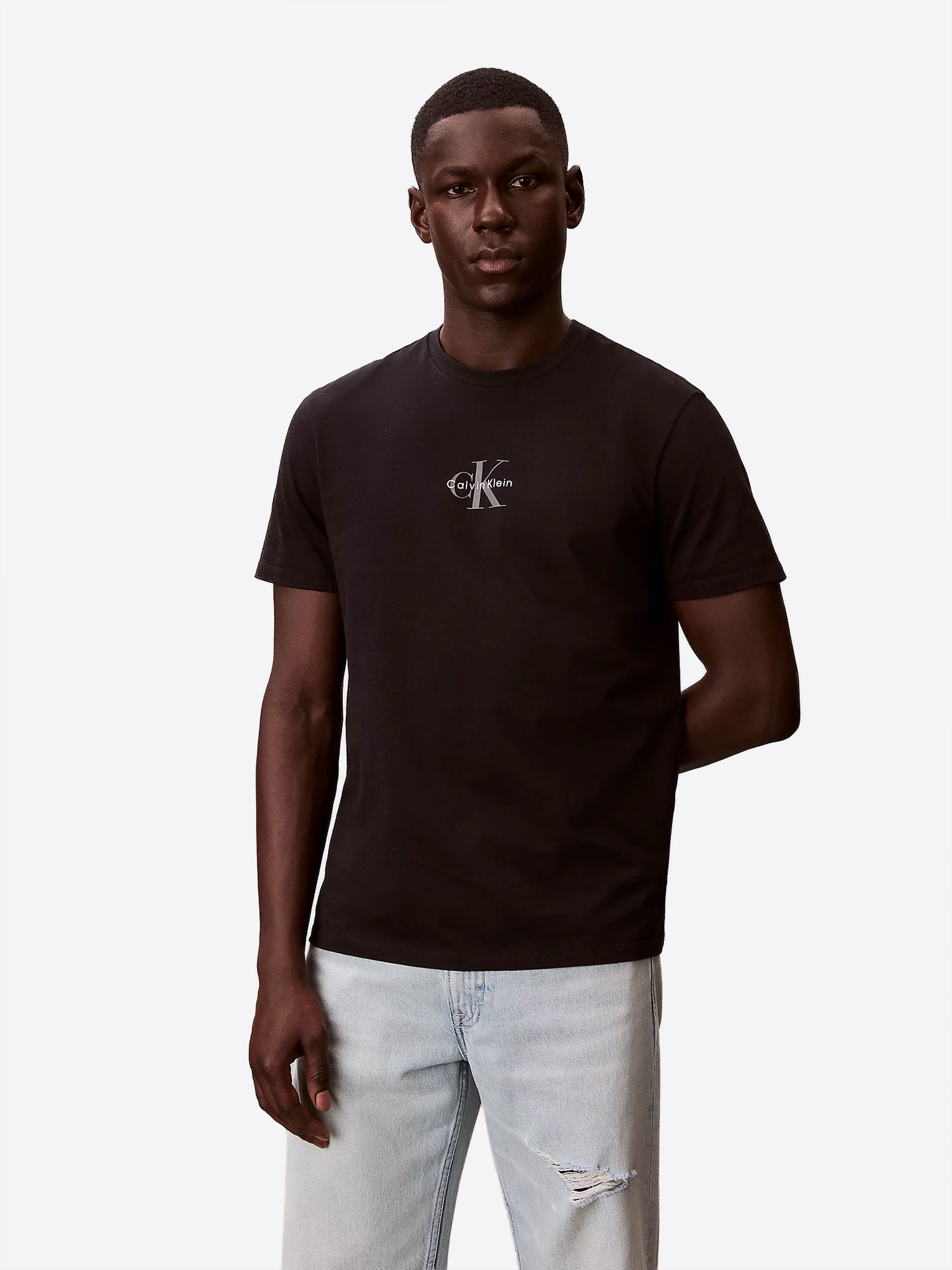 T-shirt CALVIN KLEIN da Uomo - nero LV04RB866GUB1