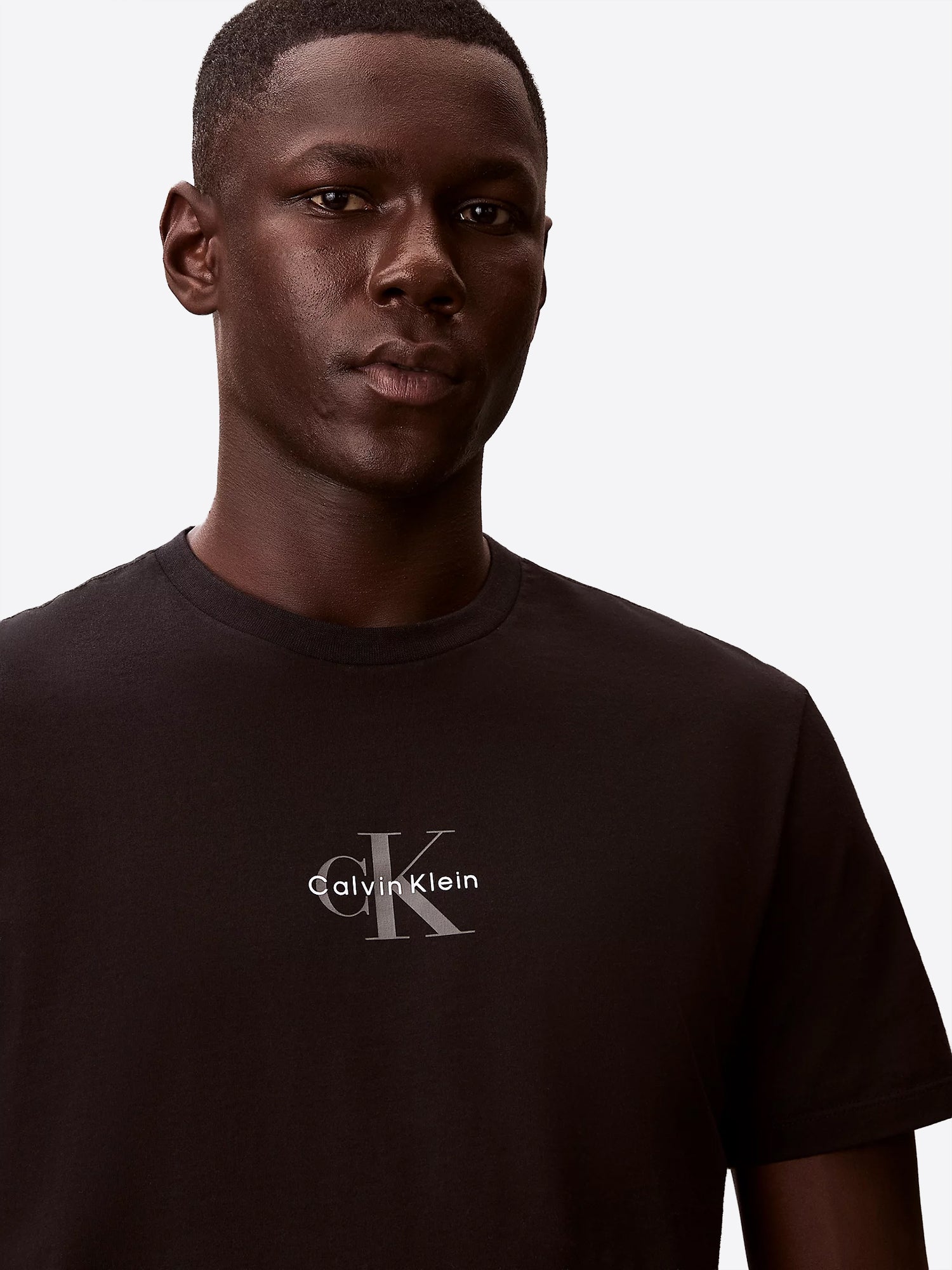 T-shirt CALVIN KLEIN da Uomo - nero LV04RB866GUB1