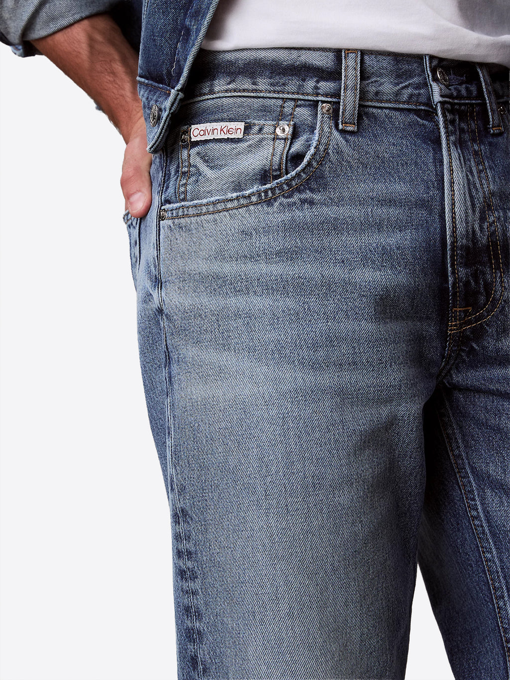 Pantalone CALVIN KLEIN da Uomo - blu LV04RF725GWE9