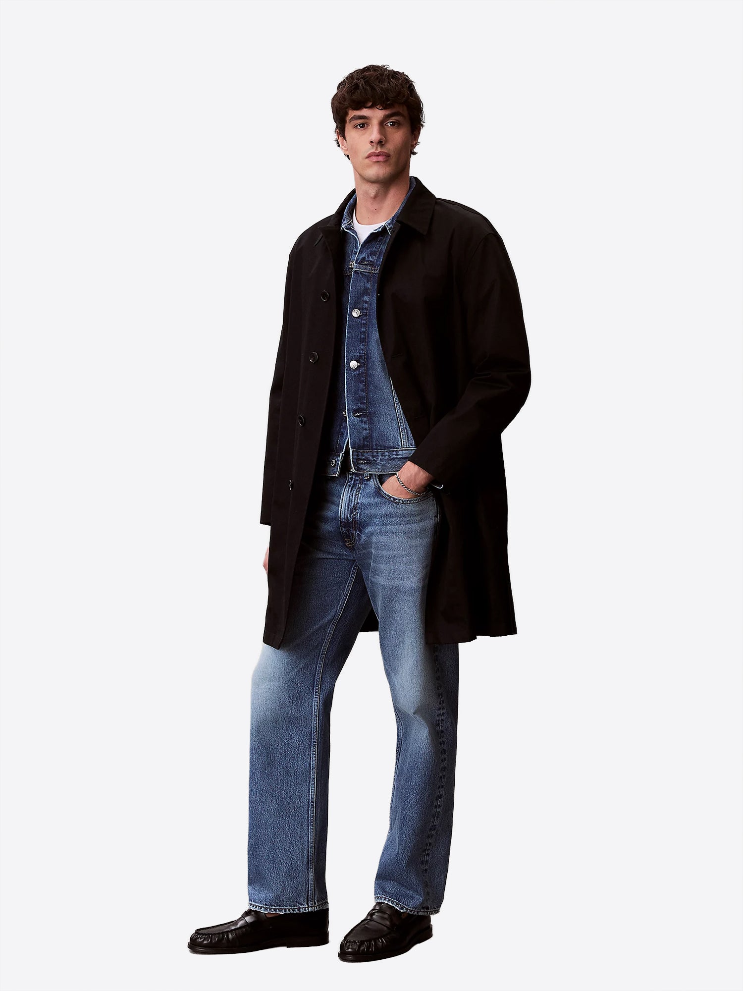 Pantalone CALVIN KLEIN da Uomo - blu LV04RF725GWE9