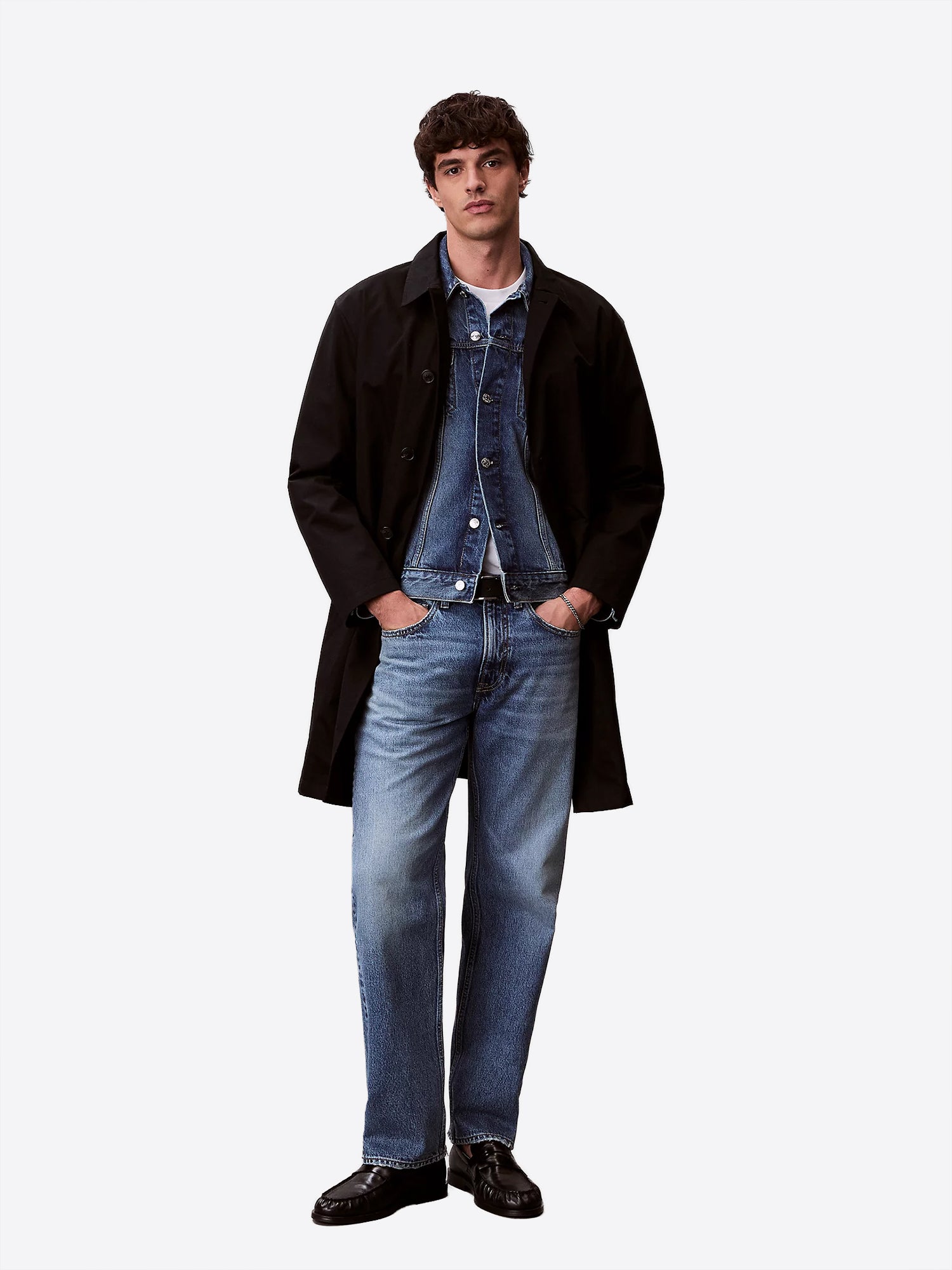 Pantalone CALVIN KLEIN da Uomo - blu LV04RF725GWE9