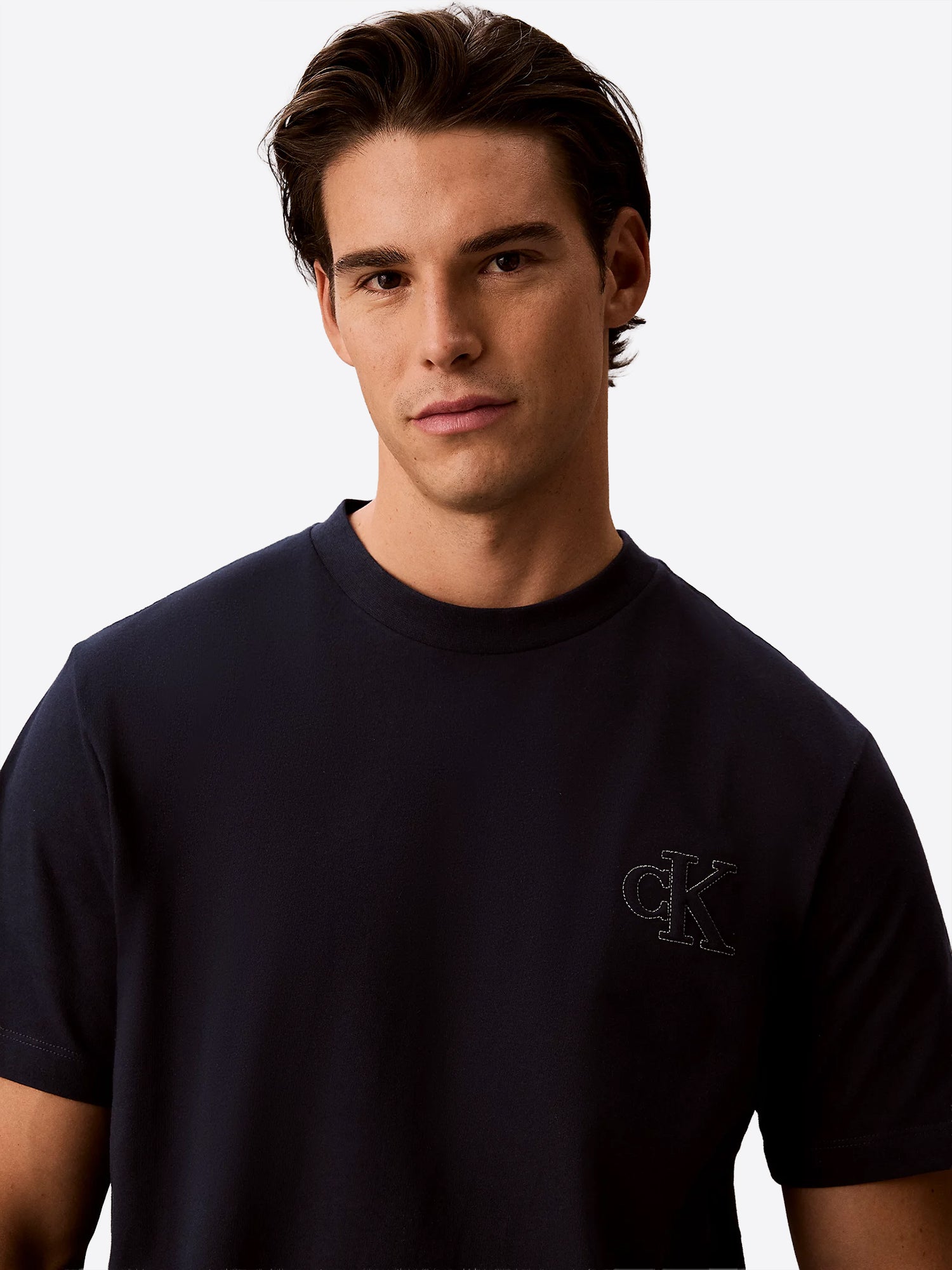 T-shirt CALVIN KLEIN da Uomo - blu LV04RG220GCEF