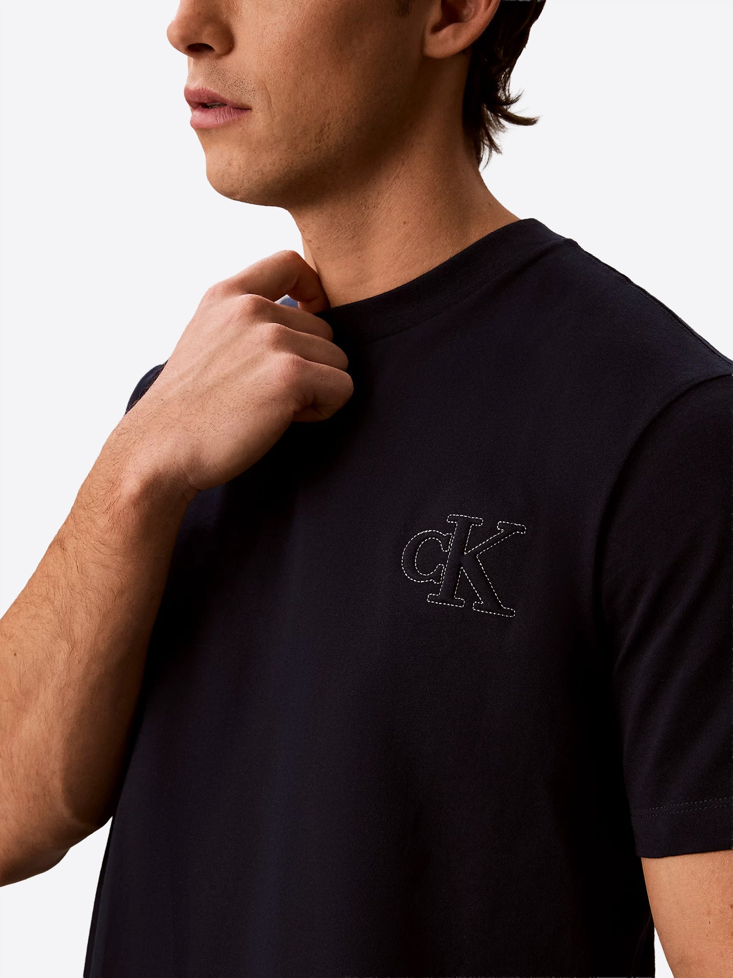 T-shirt CALVIN KLEIN da Uomo - blu LV04RG220GCEF