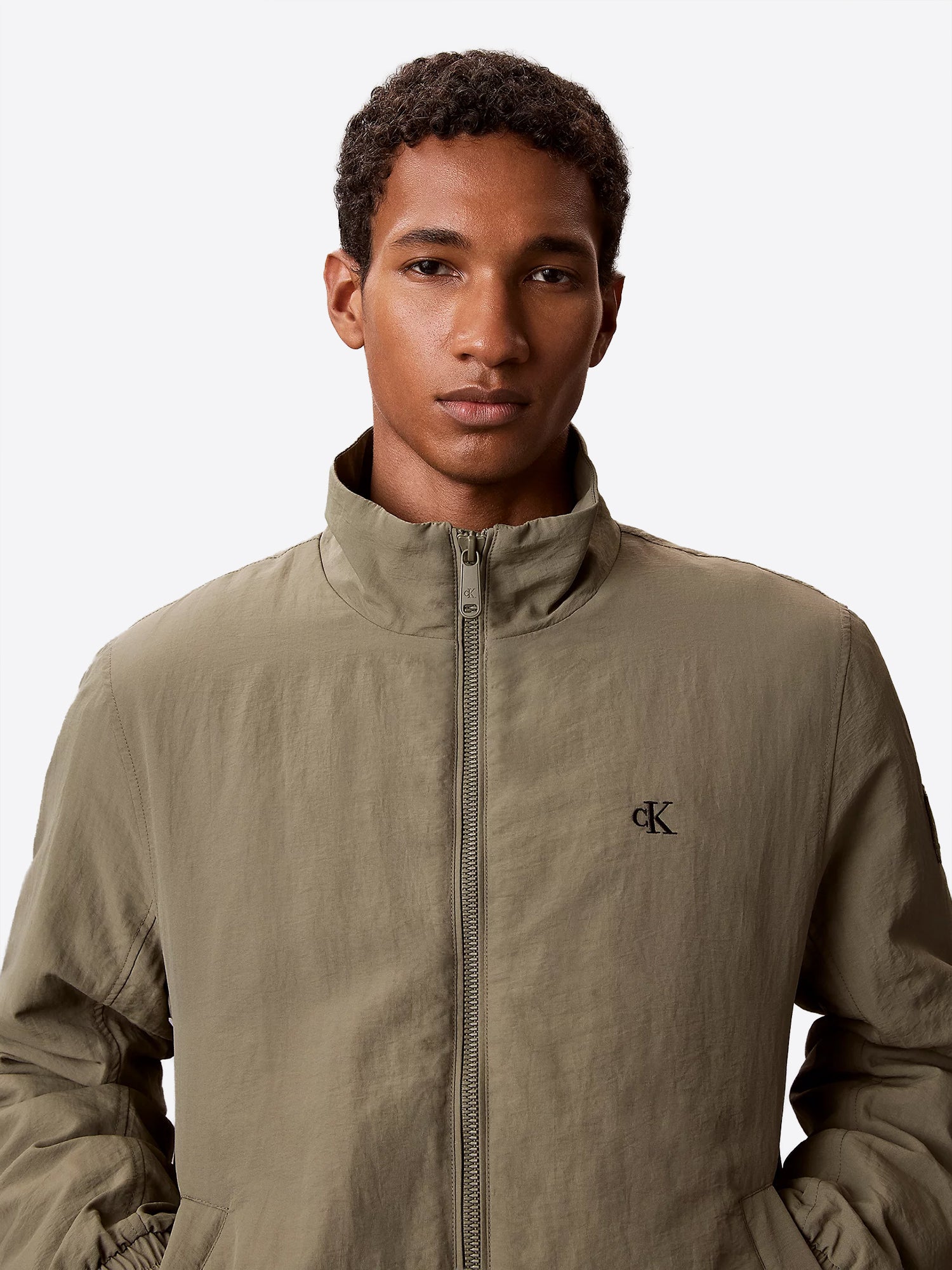 Giubbino CALVIN KLEIN da Uomo - verde LV04RG500GLDY