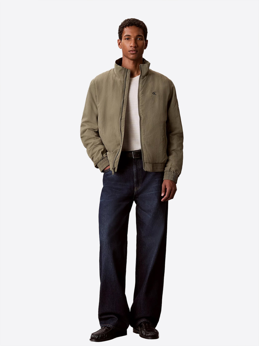Giubbino CALVIN KLEIN da Uomo - verde LV04RG500GLDY