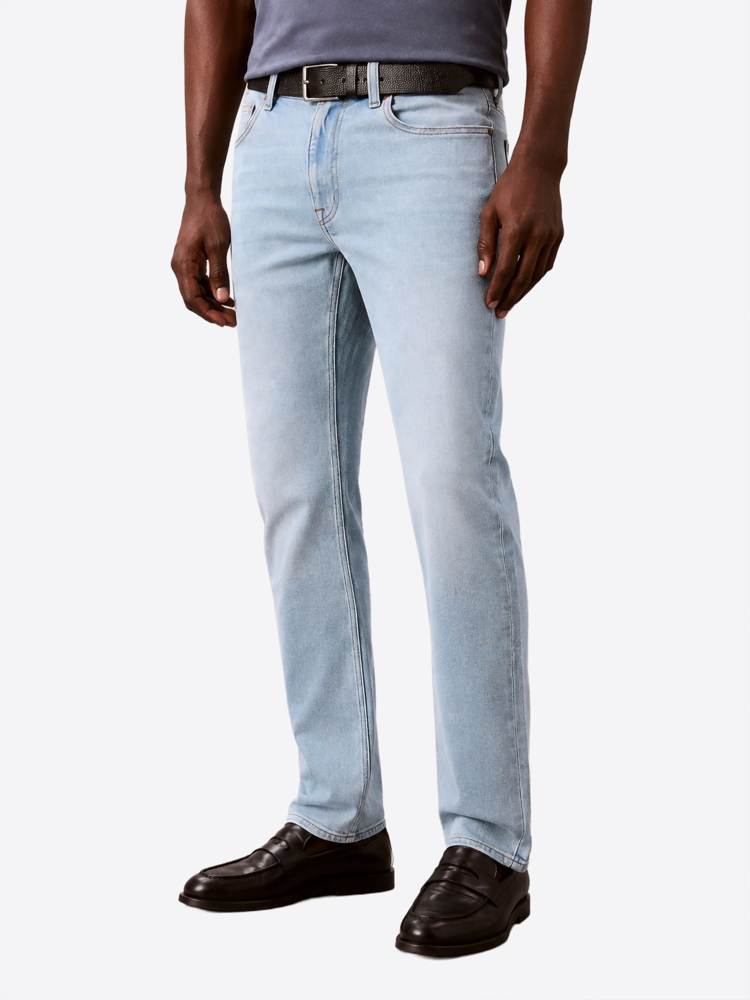 Pantalone CALVIN KLEIN da Uomo - blu LV04RG710G0HR