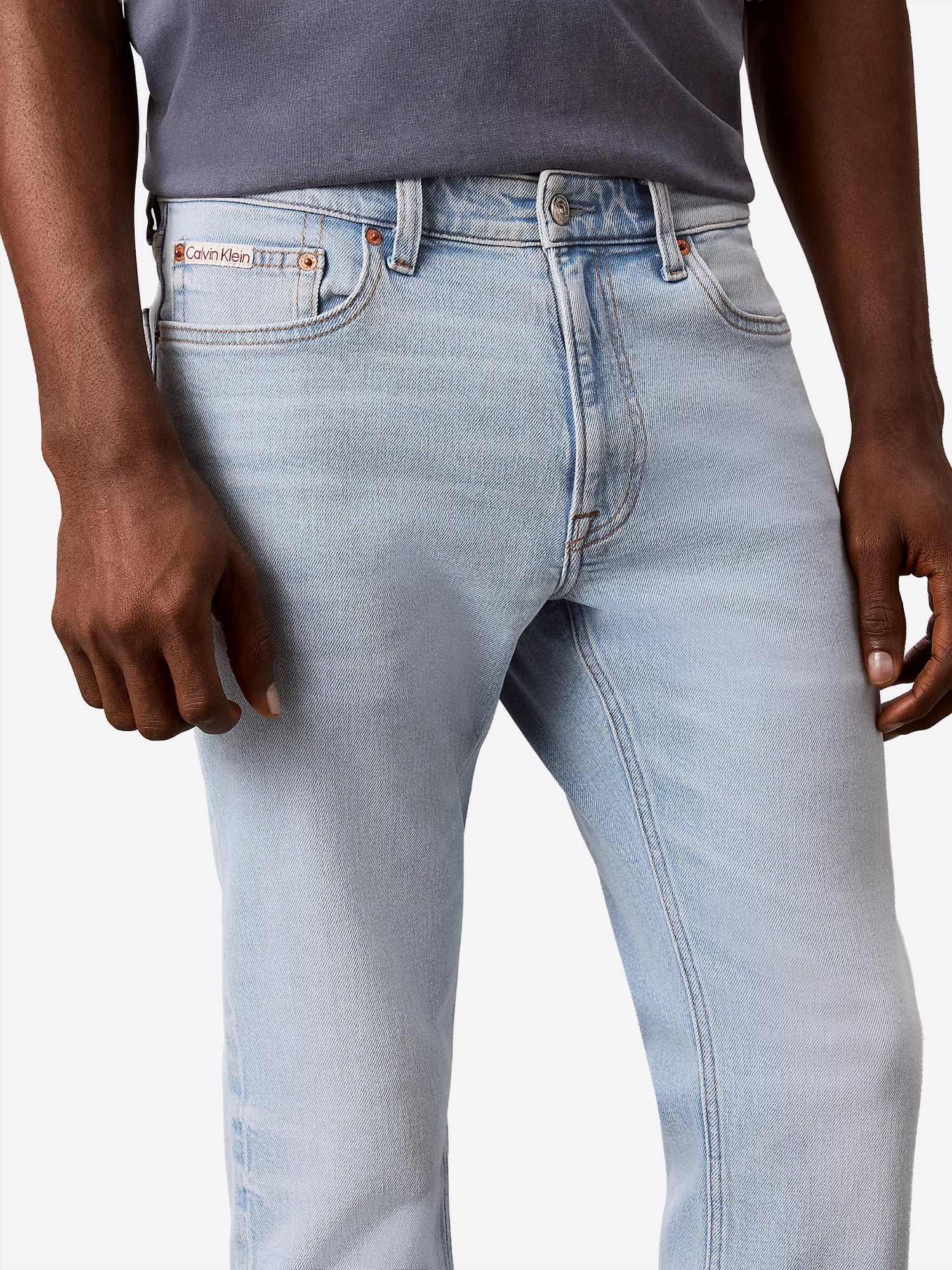 Pantalone CALVIN KLEIN da Uomo - blu LV04RG710G0HR