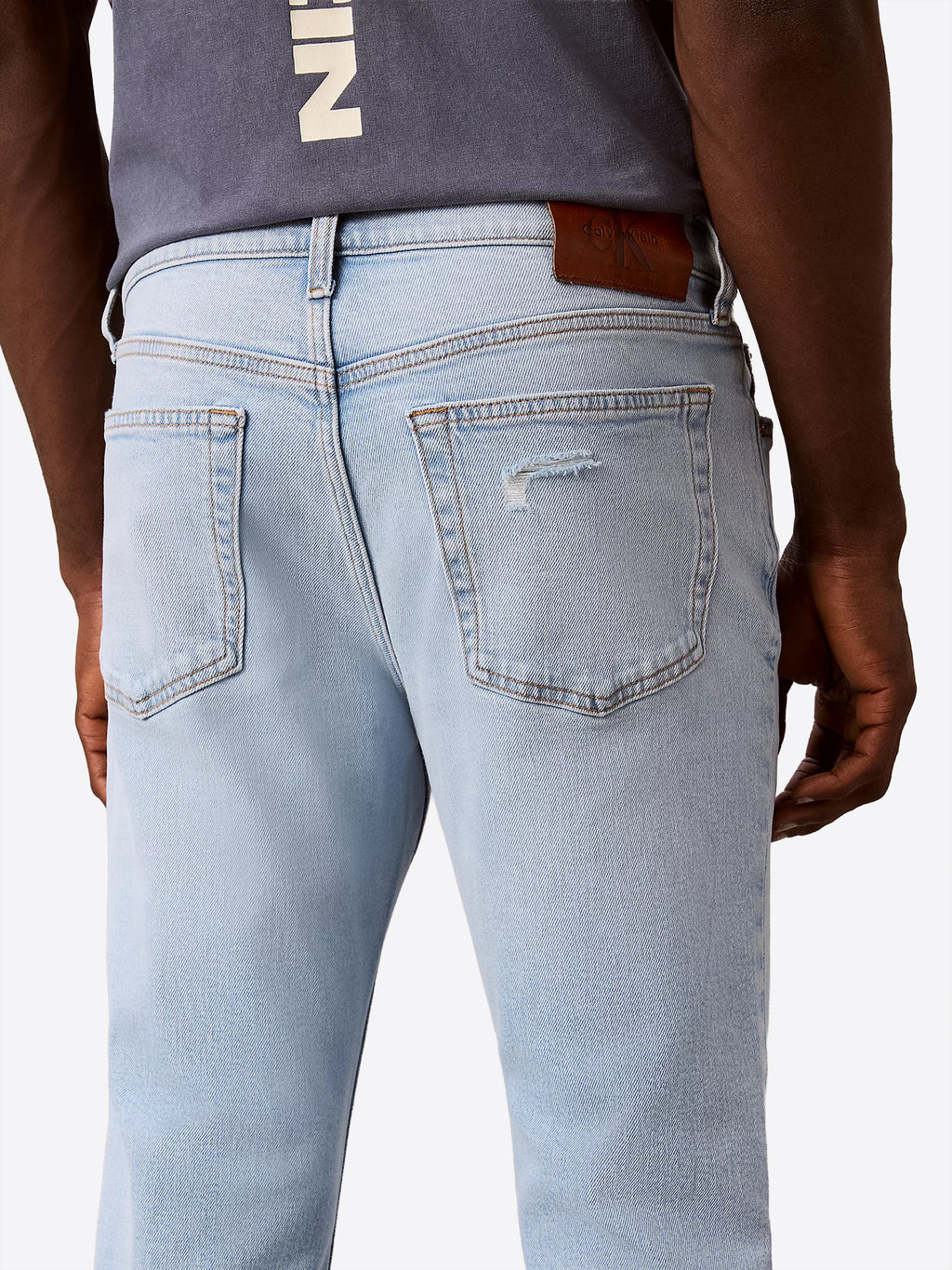 Pantalone CALVIN KLEIN da Uomo - blu LV04RG710G0HR