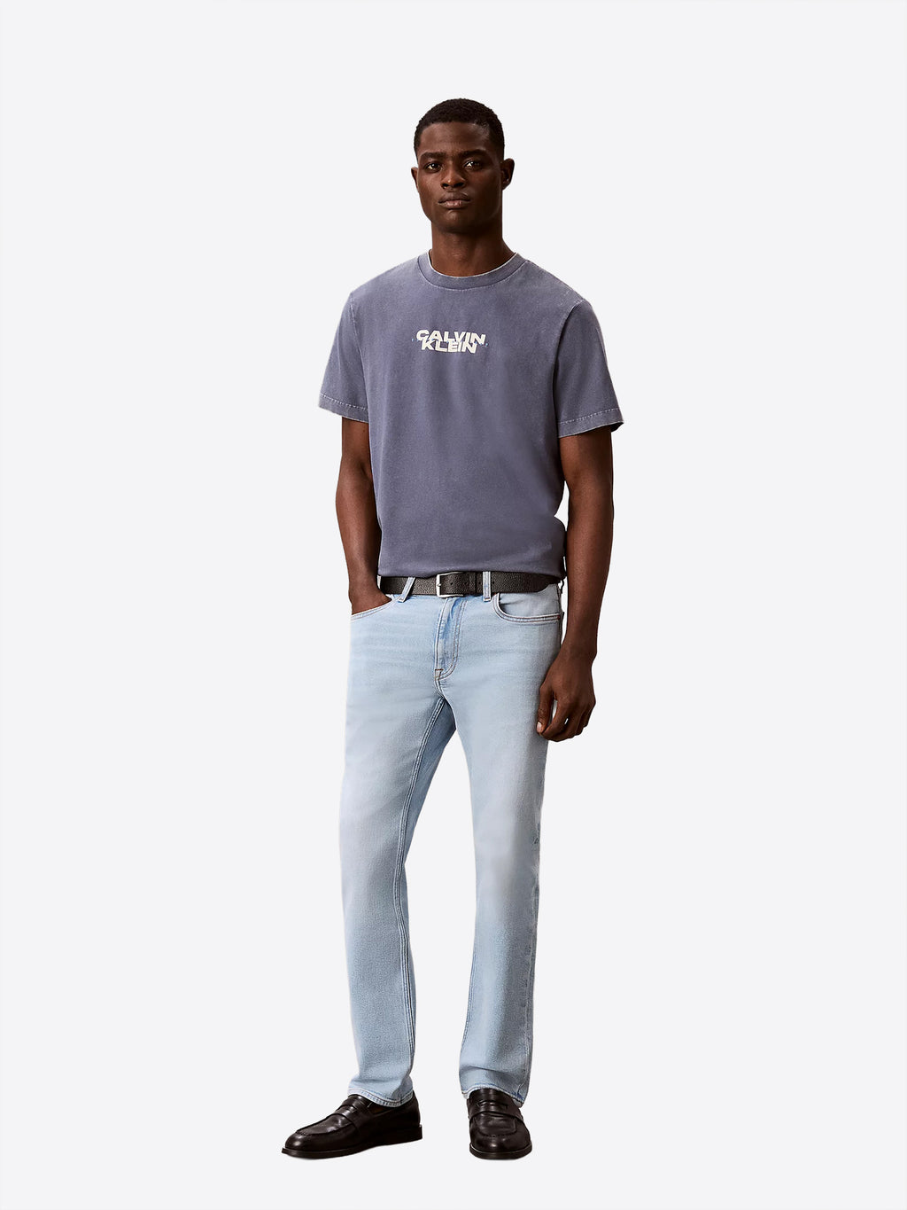 Pantalone CALVIN KLEIN da Uomo - blu LV04RG710G0HR
