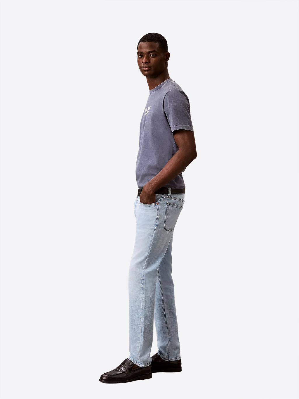 Pantalone CALVIN KLEIN da Uomo - blu LV04RG710G0HR