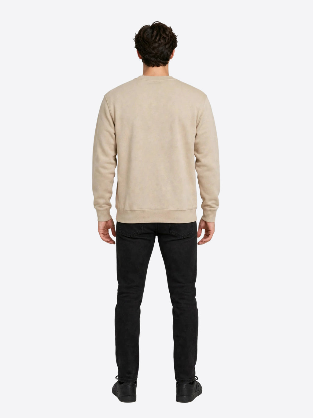 Felpa COUNTY OF MILAN da Uomo - beige SW039092 SAND