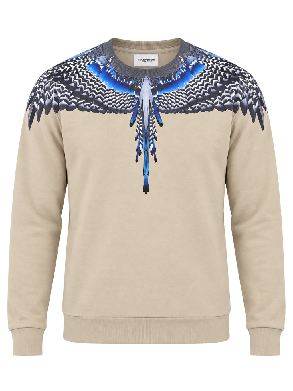 Felpa COUNTY OF MILAN da Uomo - beige SW039092 SAND