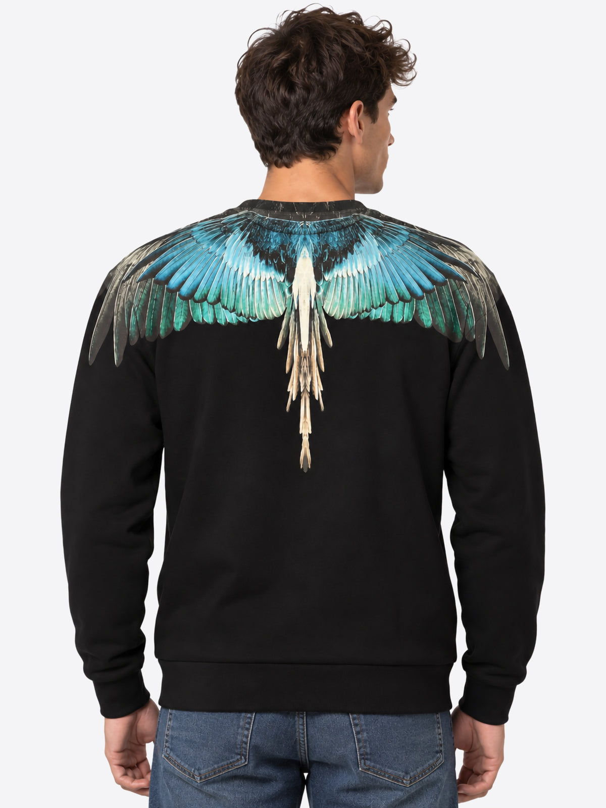 Felpa COUNTY OF MILAN da Uomo - nero SW055110 BLACK