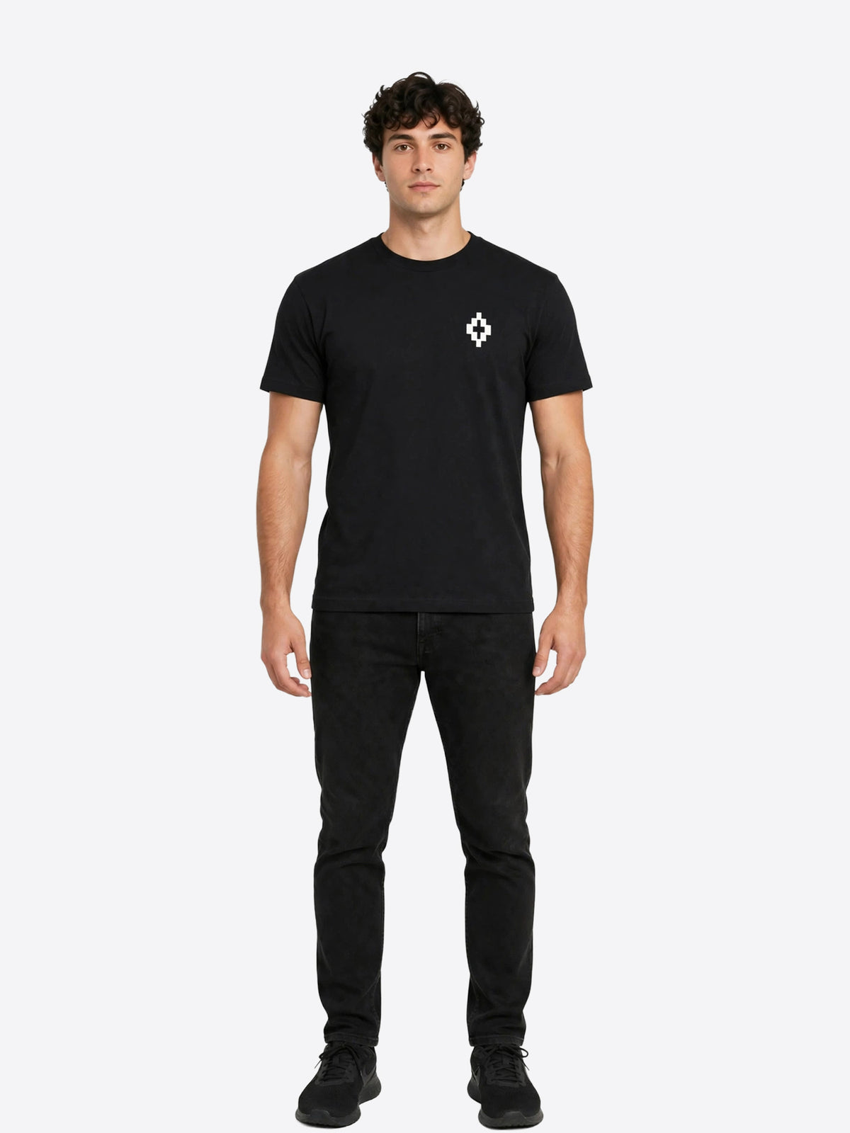 T-shirt COUNTY OF MILAN da Uomo - nero TH012110 BLACK
