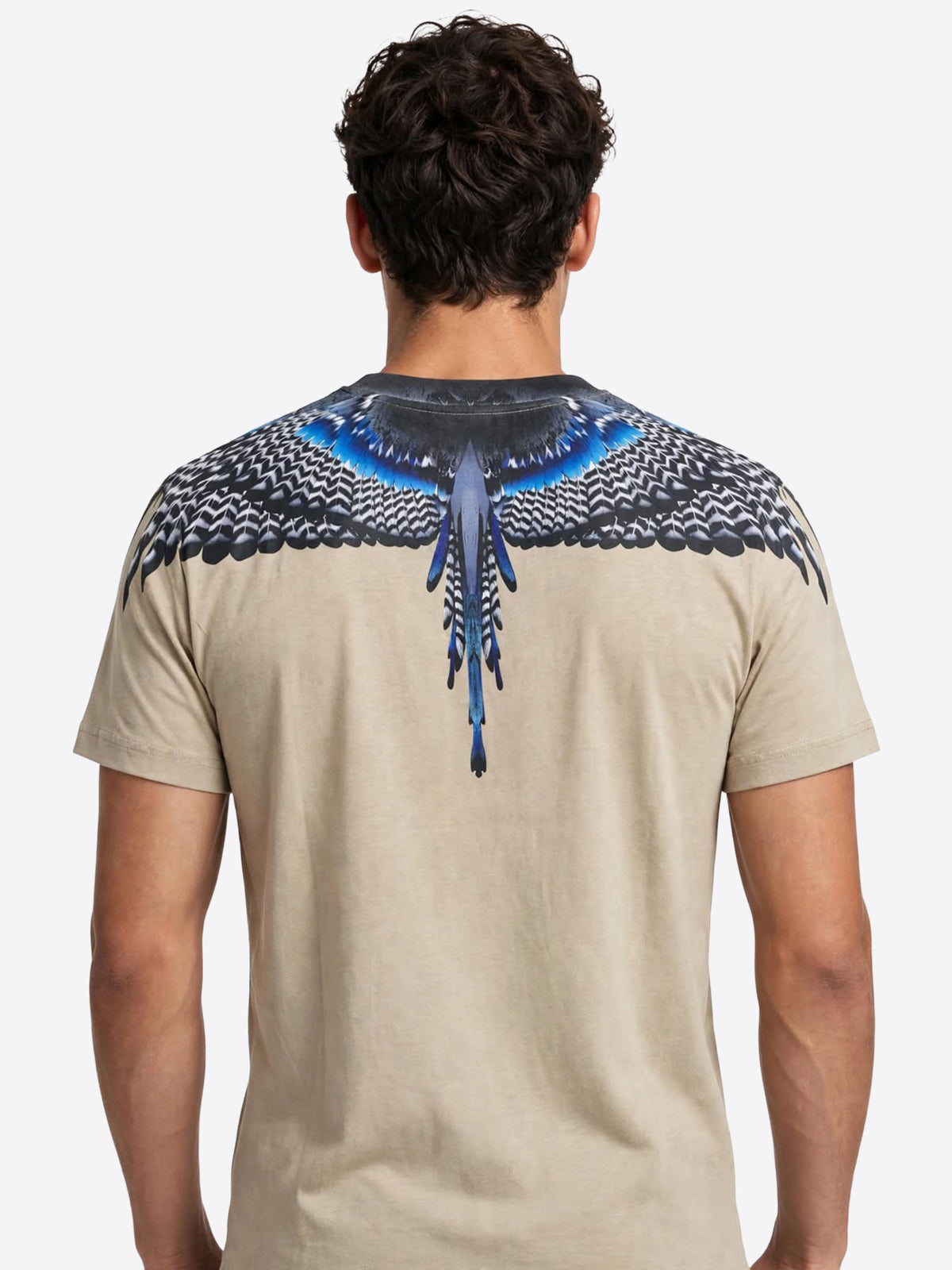 T-shirt COUNTY OF MILAN da Uomo - beige TH040092 SAND