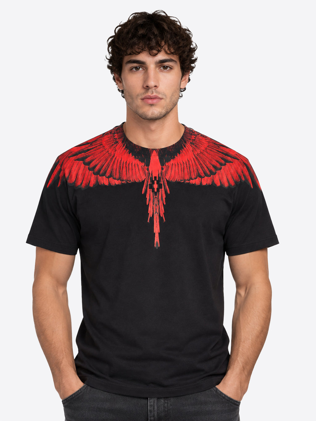 T-shirt COUNTY OF MILAN da Uomo - nero TH041110 NERO