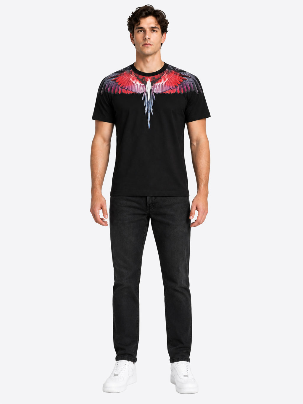 T-shirt COUNTY OF MILAN da Uomo - nero TH062110 BLACK