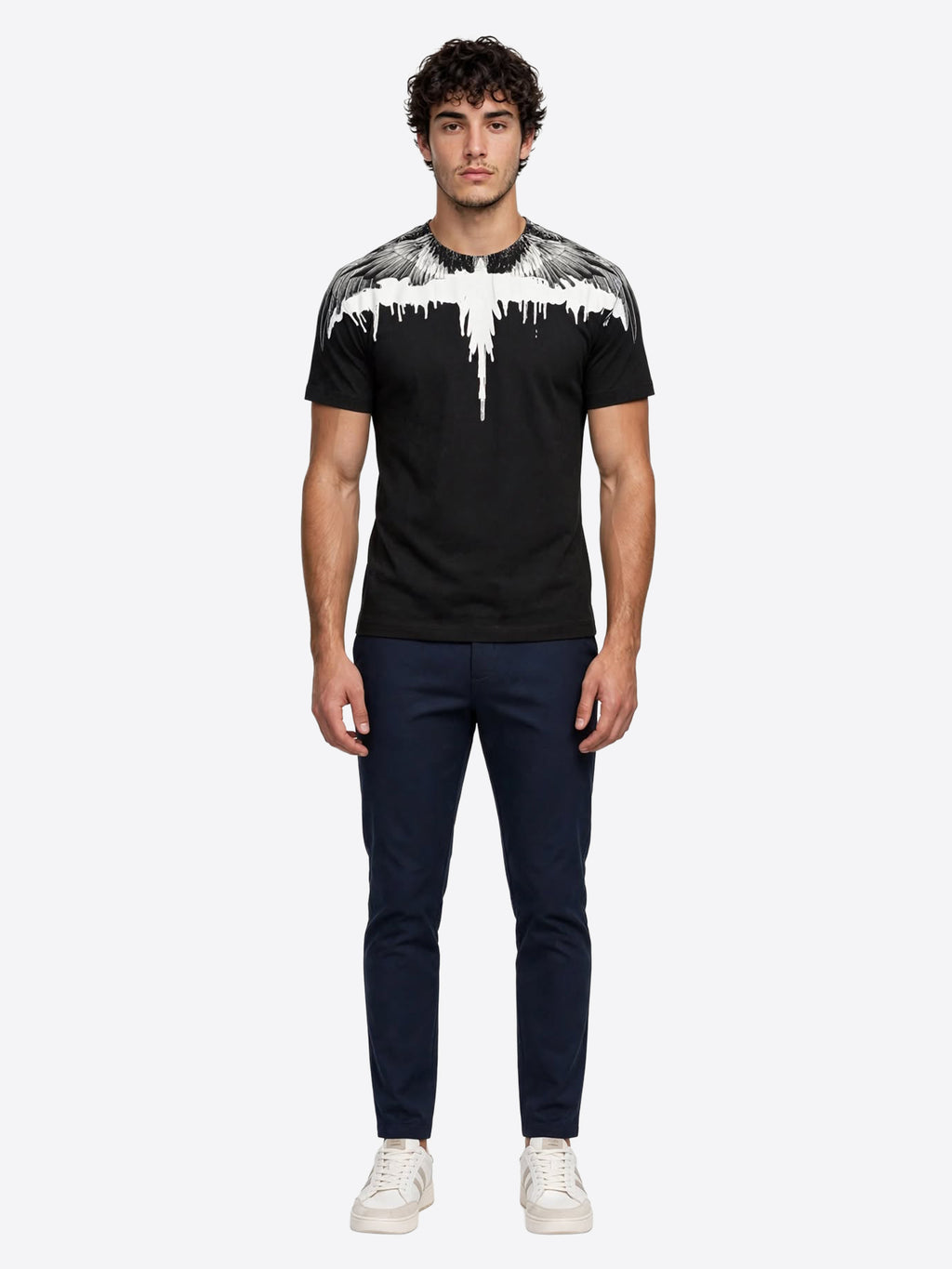 T-shirt COUNTY OF MILAN da Uomo - nero TH083110 BLACK