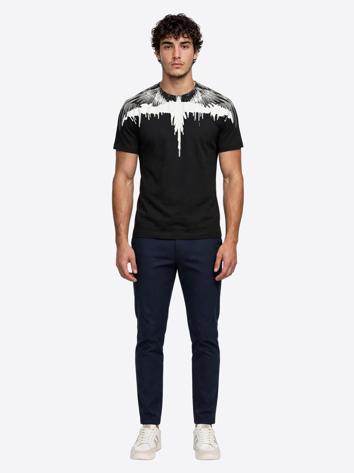 T-shirt COUNTY OF MILAN da Uomo - nero TH083110 BLACK
