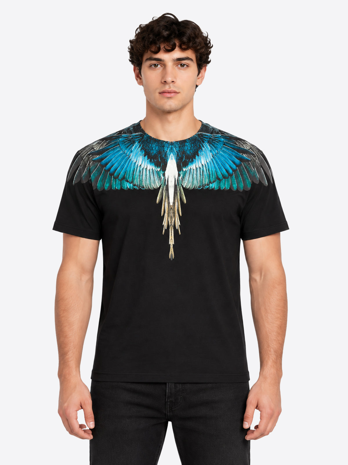T-shirt COUNTY OF MILAN da Uomo - nero TH085110 BLACK