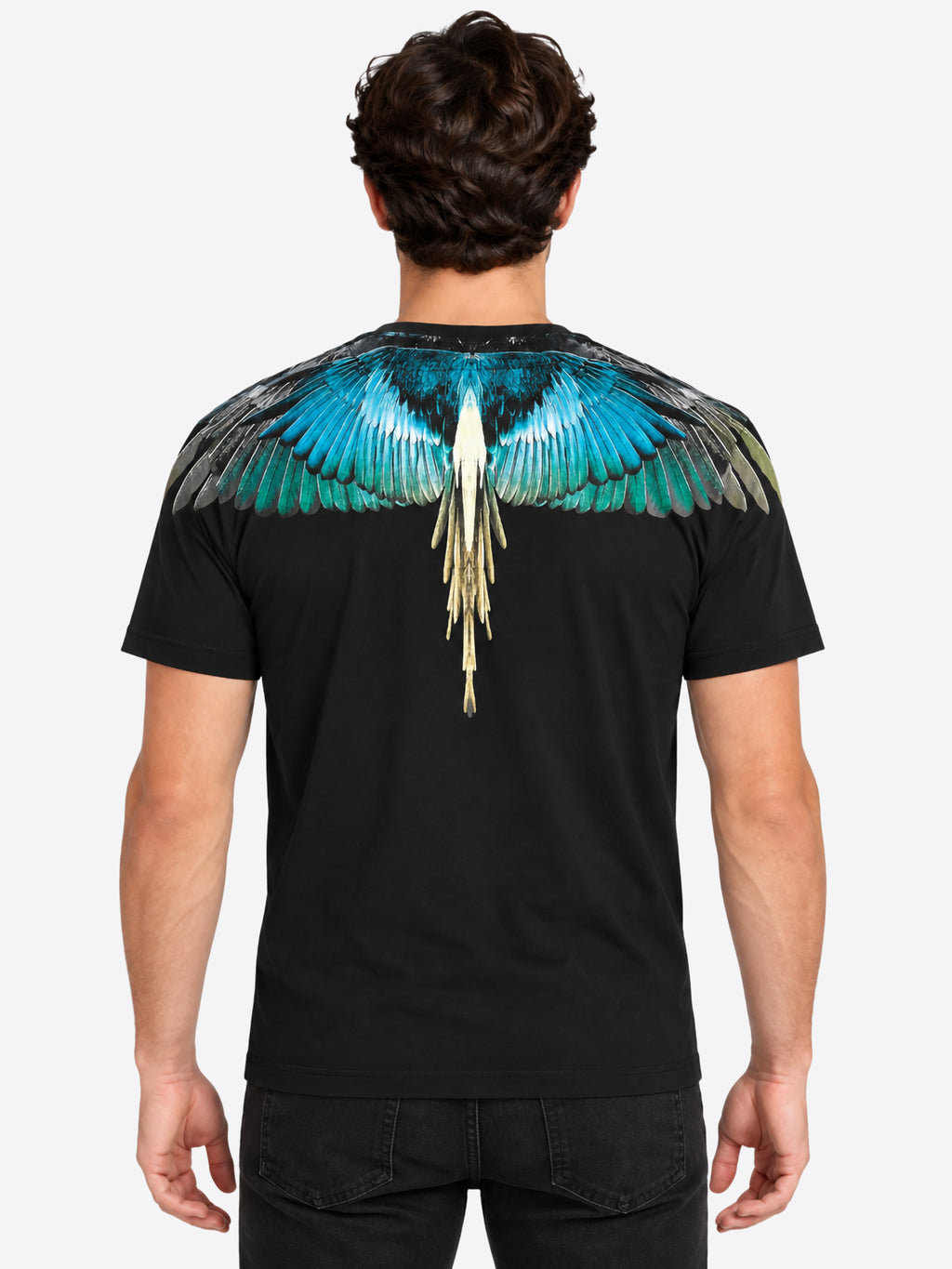 T-shirt COUNTY OF MILAN da Uomo - nero TH085110 BLACK