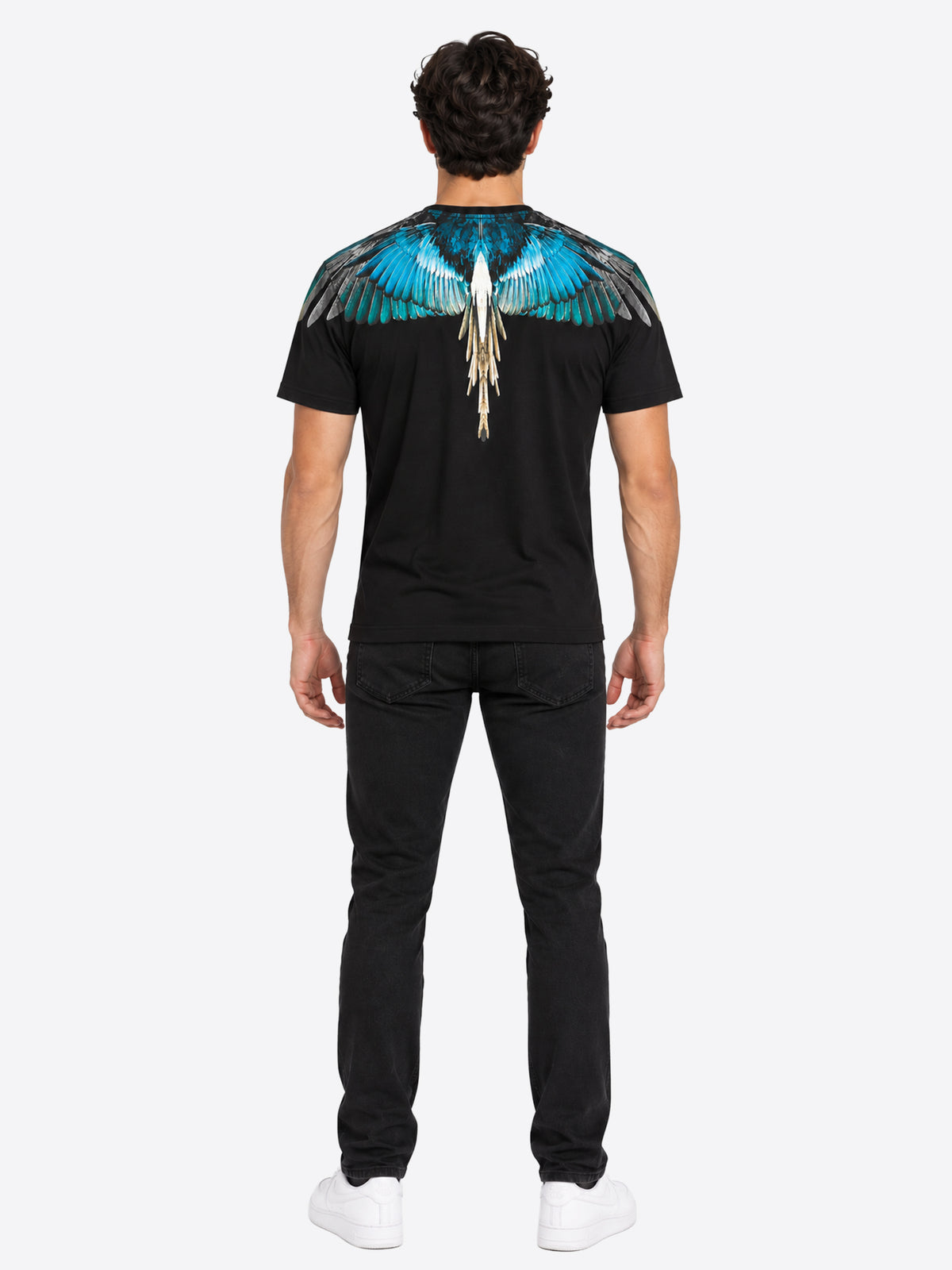 T-shirt COUNTY OF MILAN da Uomo - nero TH085110 BLACK