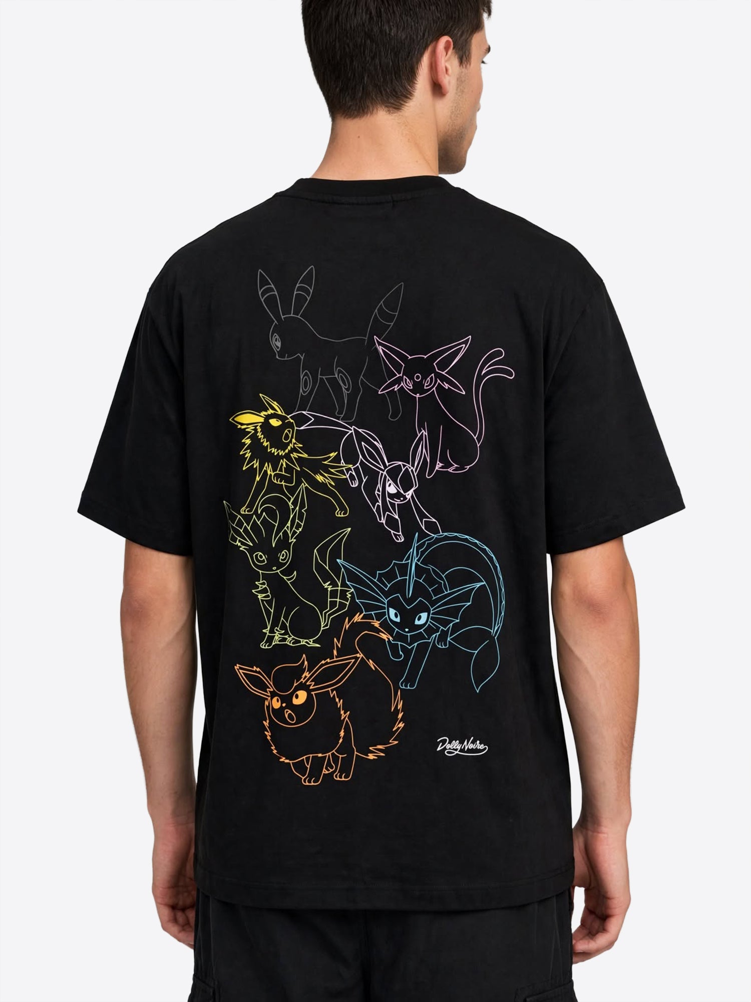 T-shirt DOLLY NOIR da Uomo - nero TS134501