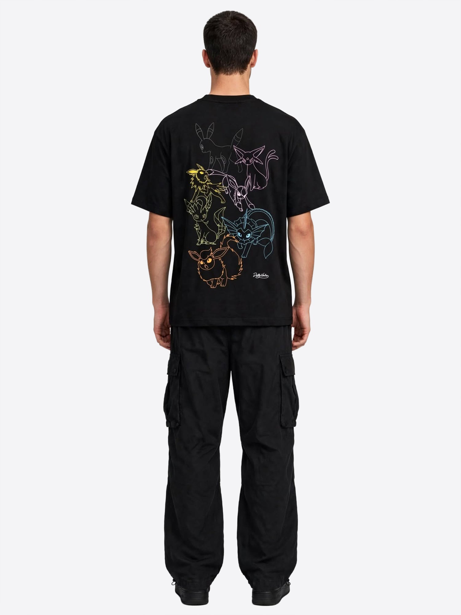 T-shirt DOLLY NOIR da Uomo - nero TS134501