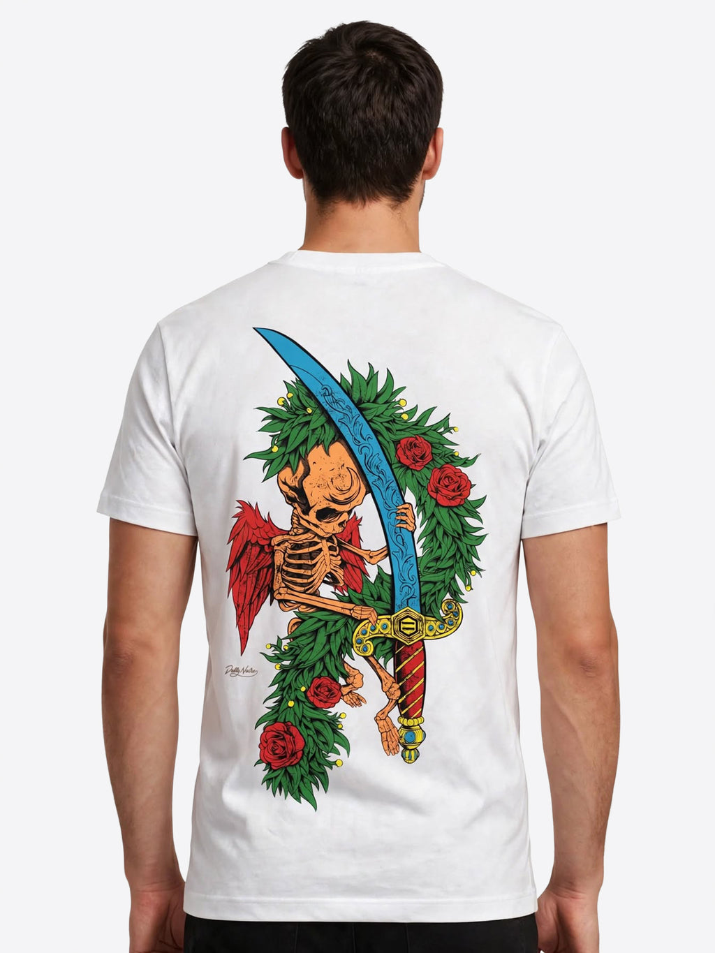 T-shirt DOLLY NOIR da Uomo - bianco TS91702