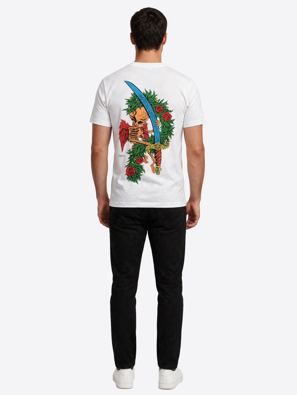 T-shirt DOLLY NOIR da Uomo - bianco TS91702