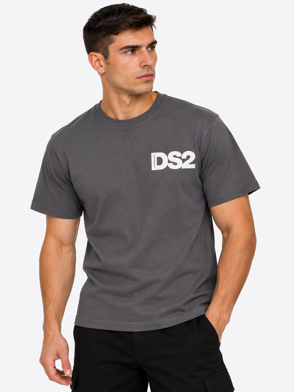 T-shirt DS2 da Uomo - grigio F62A361GRIGIO