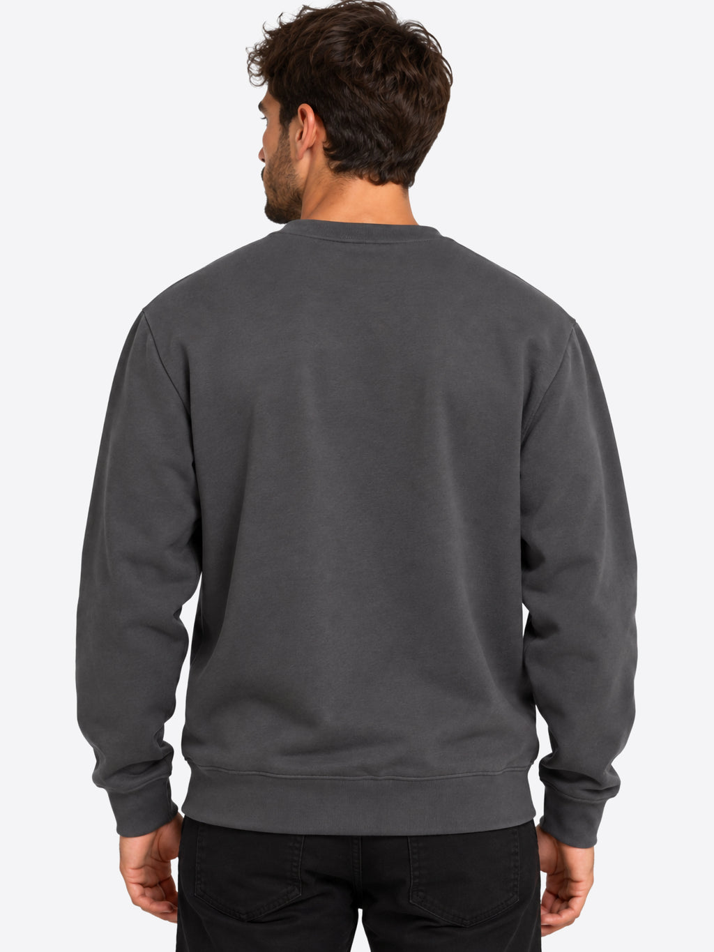 Felpa giro DS2 da Uomo - grigio F62A363GRIGIO