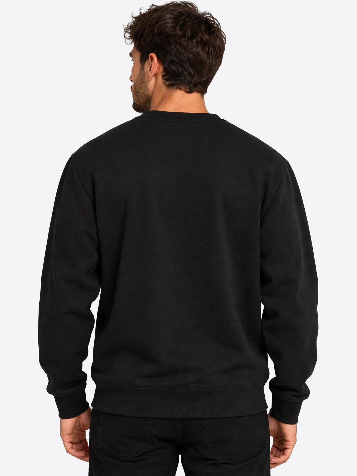 Felpa giro DS2 da Uomo - nero F62A363NERO