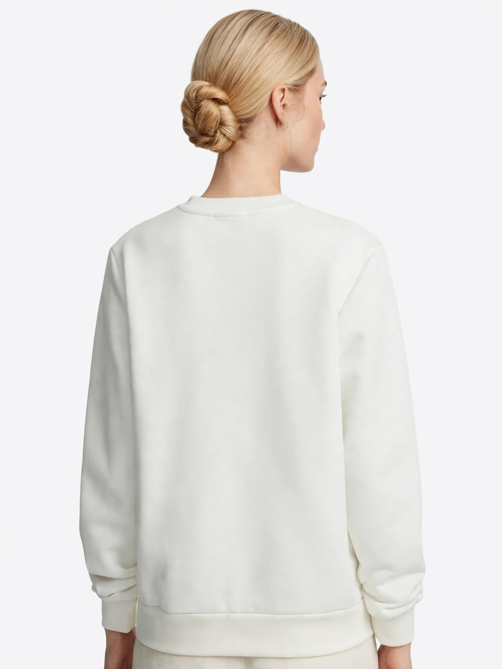 Felpa giro GAELLE da Donna - bianco GAABW11328BI02 BIANCO