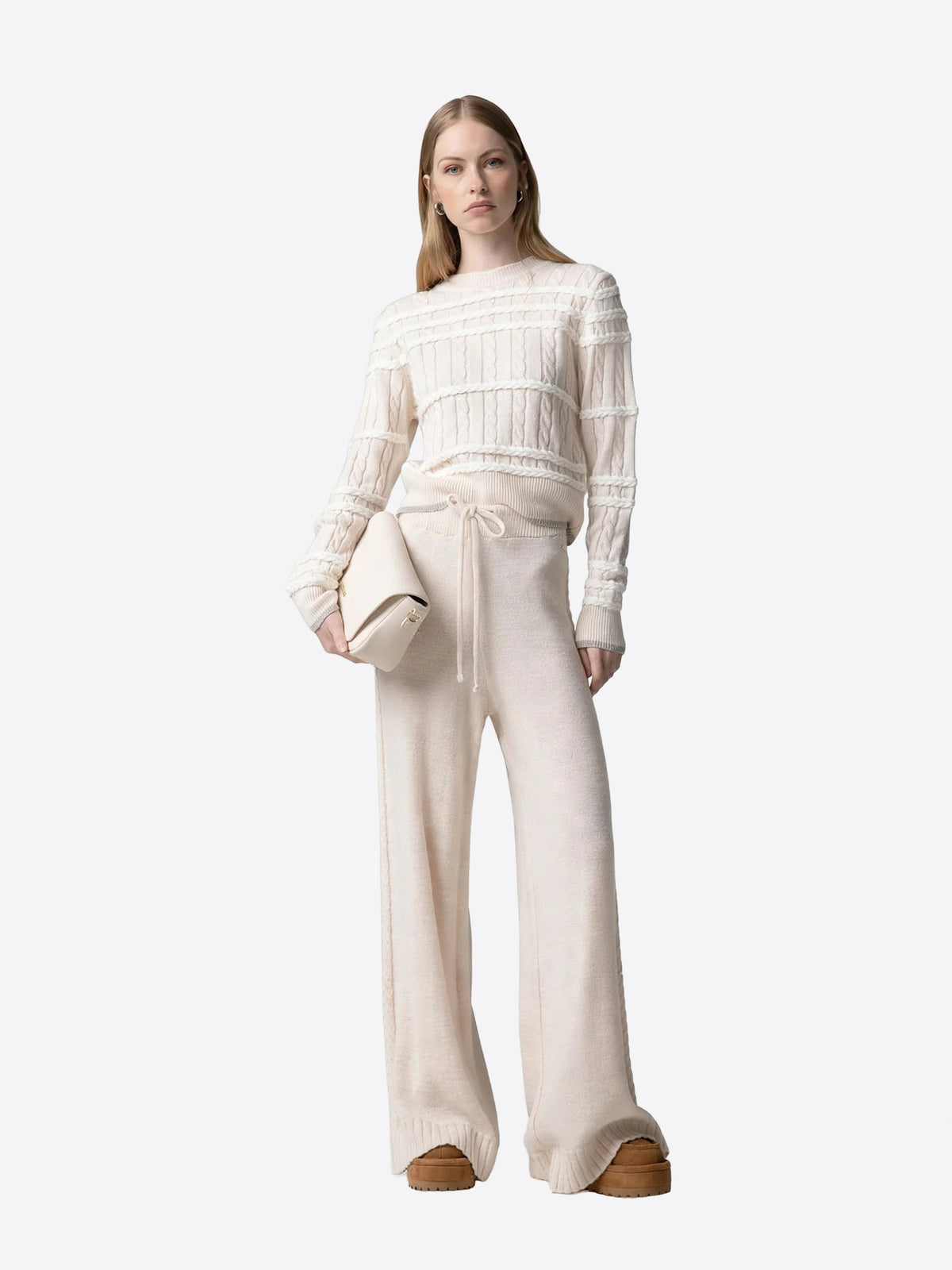 Pantalone Tuta GAELLE da Donna - bianco GAABW11432BI21 CREMA