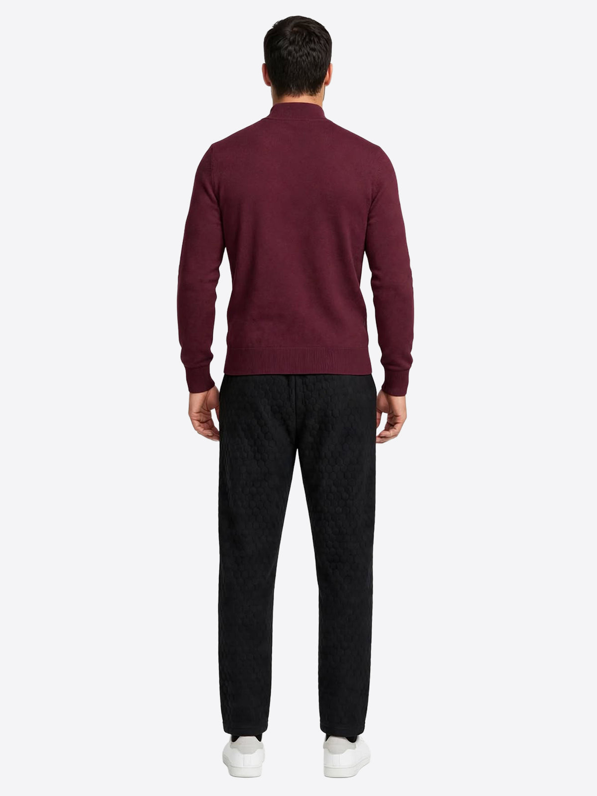 Maglia GIANNI LUPO da Uomo - rosso GL0032S-F26BORDEAUX